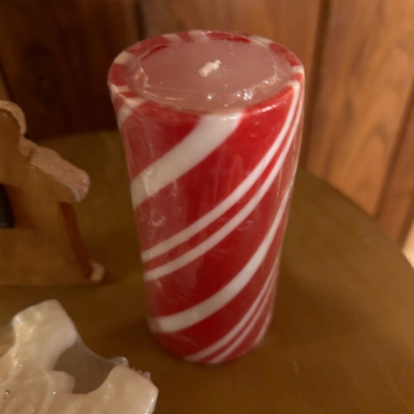 Christmas candle and gingerbread house magnet, Christmas decor - Picture 4 of 6